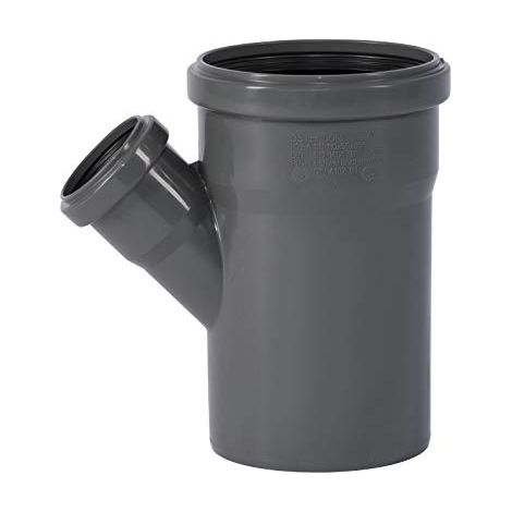 Ostendorf 175220 HT di derivazione, Grigio, DN110/50/45 Grad (1/4)