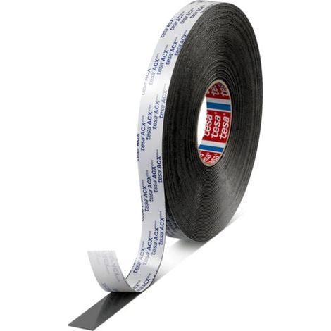 Ruban adhésif ACXplus Forte Adhésion 7065 - 25 mètres x 19 mm noir