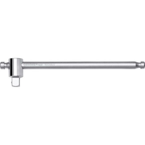 GEDORE RED 3300143 - poignée transversale avec glissière 1/4 L.115mm , R45200022 (1/2)