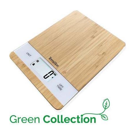 Terraillon Bamboo USB balance de cuisine marron naturel (1/3)