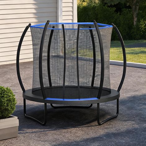 Trampoline de jardin avec filet de sécurité 7,5 pieds en acier (1/5)