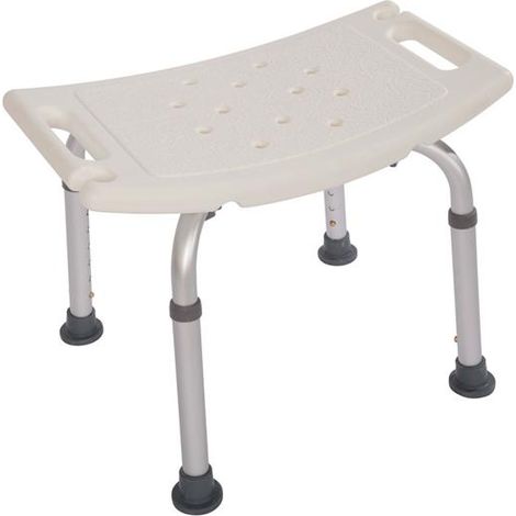 1.35MM Simple Bath Chair White