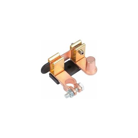 Interrupteur Coupe-Batterie De Voiture En Laiton, Commutateur De Déconnexion Maître De Batterie Négative 12 V 24 V (1/5)