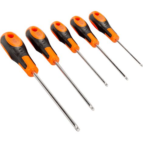 BAHCO - Jeu de tournevis TORX® avec poignée en caoutchouc - 5 pcs (1/2)