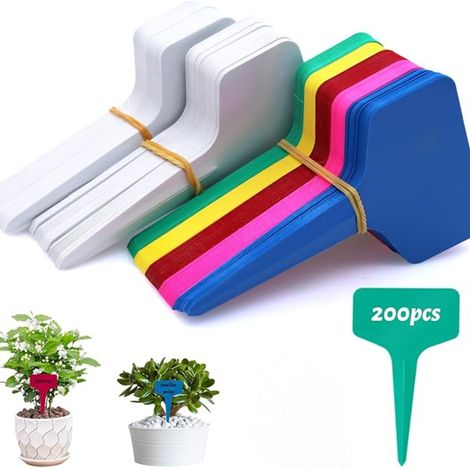 200 Pièces etiquette potager Etiquette Plante Imperméables Etiquette Jardin 10 × 6 cm Étiquettes en etiquette jardin (1/5)