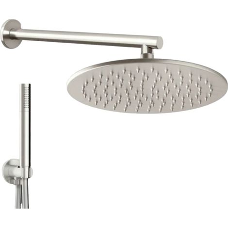 Kit douche design ronde satinée (1/3)