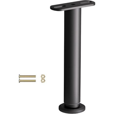 Supports de colonne réglables en hauteur, base en acier robuste, pieds (1/5)