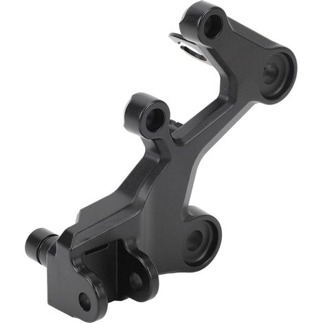 Support de Pédale de Repose-Pieds Avant, Aluminium, Améliore la stabilité, Support de Repose-Pieds de Moto, Résistant à la Rouille, Compatible avec 400 Z400 2018-2021 (Droite) (1/5)