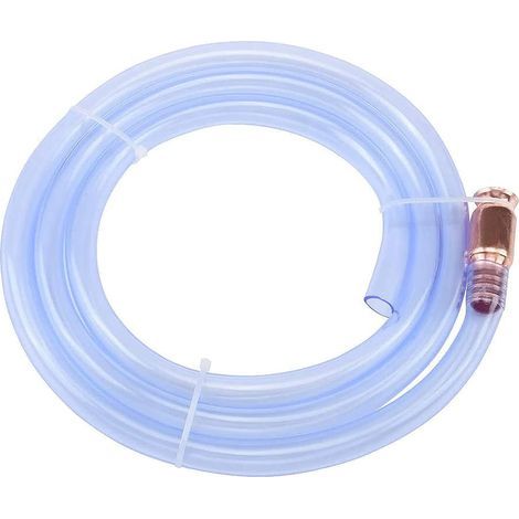 1 flexibler PVC-Schlauch, 13 mm Durchmesser, 1,8 Meter Länge, Kupferventil, Flüssigkeitstransportfahrzeug (1/5)