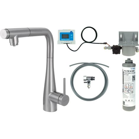 Robinet de cuisine deante eridan filtration eau bec extractible