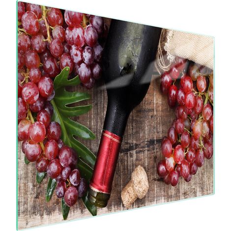 TAGLIERE IN VETRO 52x30 VINO (1/5)