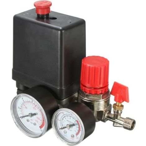 NEUFU Compresseur 240V 15A Air Mini Contrôle Interrupteur Vanne Régulateur Pression