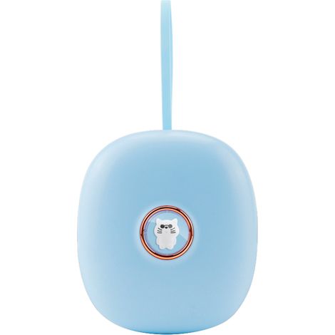 Lautloser Vibrationswecker, leistungsstarkes Weckinstrument, batterielose digitale Uhr mit blauer LED-Anzeige.