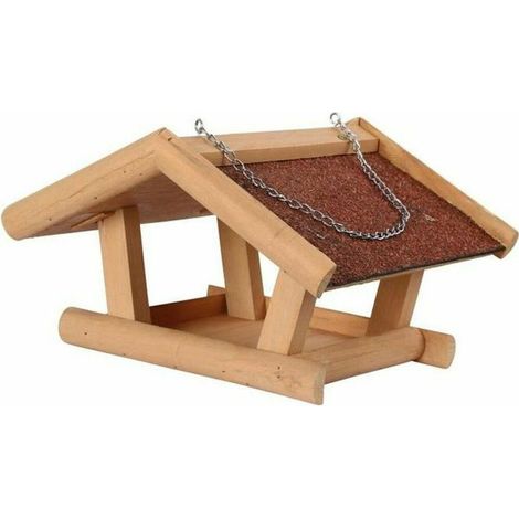 Kerbl Stubbs Futterstelle für Vögel natur 29x28x18 cm