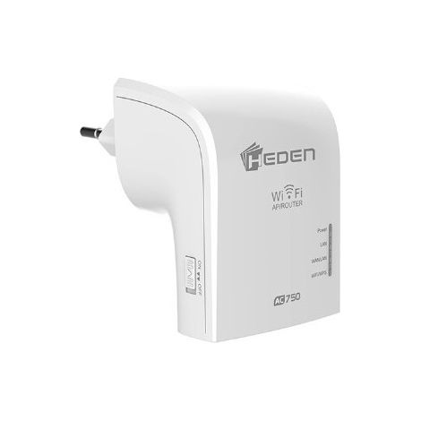 Répéteur wifi eden-park ac750 double bande 750 Mbps 2 ports