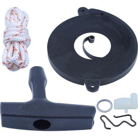 Kit de ressort de rappel, poignée de démarrage, poignée, corde et rondelle, pour Scies à tronçonner Stihl TS410, TS420, TS700, TS800, 4224 190 0600 (1/5)