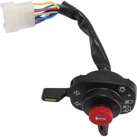 Interrupteur combiné de phares 12 V pour moissonneuse-batteuse 588I G Harvester 688 888 RS19 Easy Control T2368 (1/4)