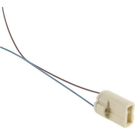 Support Lampe G9 - Céramique - 250 V - Haute Température - 10 Pièces (1/4)