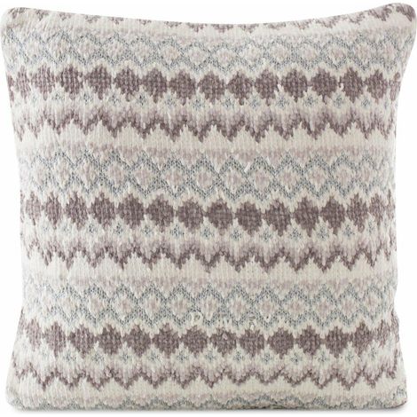 EVITA Kissenbezug 45x45 cm, Chenille-Silberfaden (1/3)