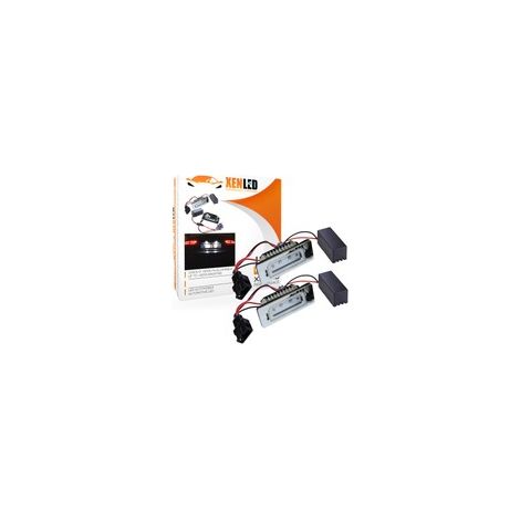 Pack éclairage LED plaque arrière compatible avec Audi A7 - LED CREE - plaque d'immatriculation LED - Blanc (1/5)