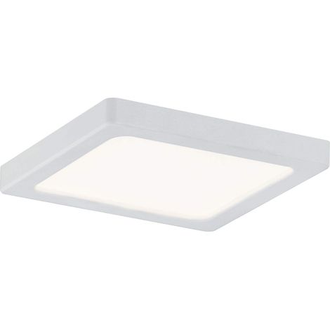 Panneau LED Areo carré incl. 1x5 watts éclairage de plafond Blanc dépoli plafonnier plastique éclairage de salon 3000 K (1/2)
