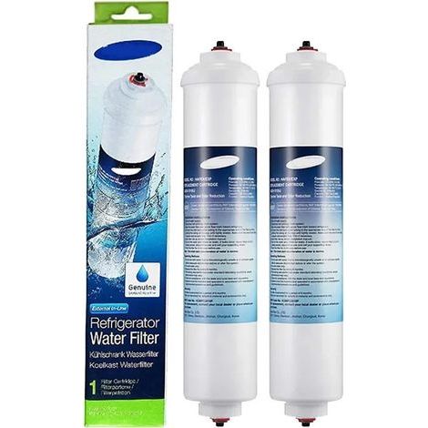 Filtres à eau externes Samsung DA29-10105J – Lot de 2 – Testés NSF pour sécurité – Élimine chlore et odeurs – Capacité 3785 litres (1/3)