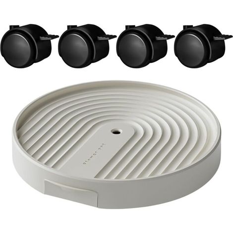 Plateau Roulant pour - Support de Rond sur Roulettes - Plateau Mobile
