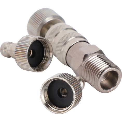 Raccord rapide en laiton pour pistolet à peinture, connecteur à dégagement rapide, accessoires professionnels (1/5)