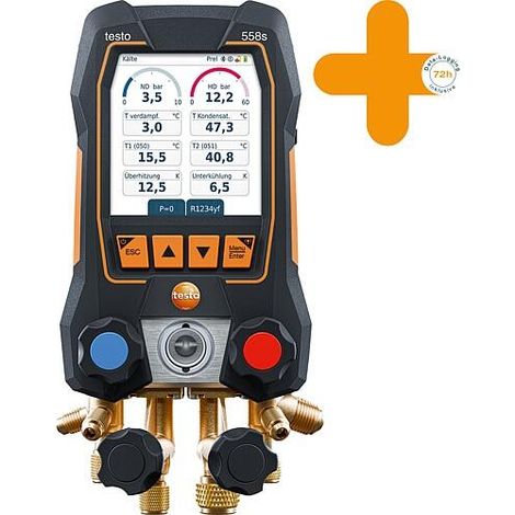 Aide au montage testo 558s ink.Data Logging 0564 1558