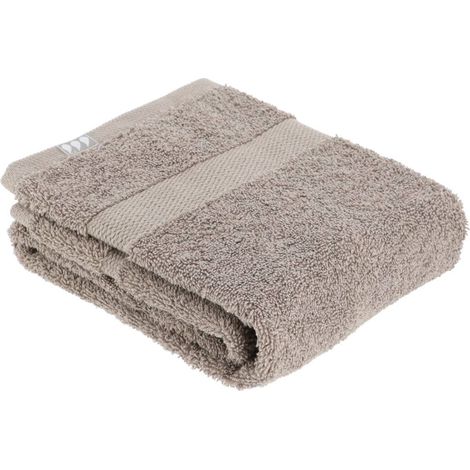 Handtuch 50x90 cm 100% baumwolle - taupe - Tendance