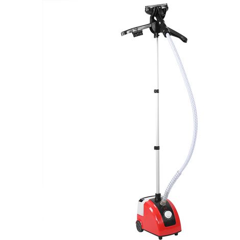 Défroisseur vertical portable 1300W pour vêtements, prise US 110V, violet - Élimine les plis efficacement (1/5)