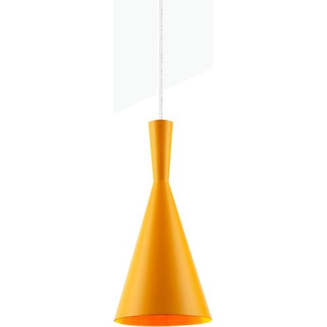 Suspension scandinave en métal "Solvang" - Jaune