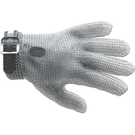 Guanti di protezione Arcos 61500 acciaio inox 21 cm Taglia 0-XXS nastro grigio in scatola