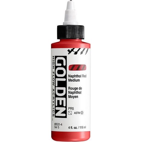 GOLDEN 119 ml HIGH FLOW Rouge de Naphtol Moyen - S5
