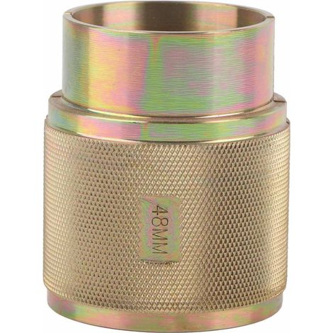 Xiuganpo Outil Universel de Vissage de Joint de Fourche en Acier au Carbone pour Fourches Avant de Moto, Outil de Réparation Pratique pour Motocyclistes (48mm). (1/5)