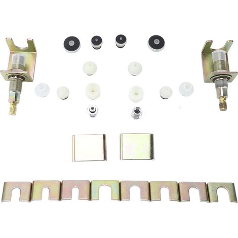 Kit d'outils de détection de fuites de climatisation automobile, en alliage, universel pour la réparation automobile (1/5)