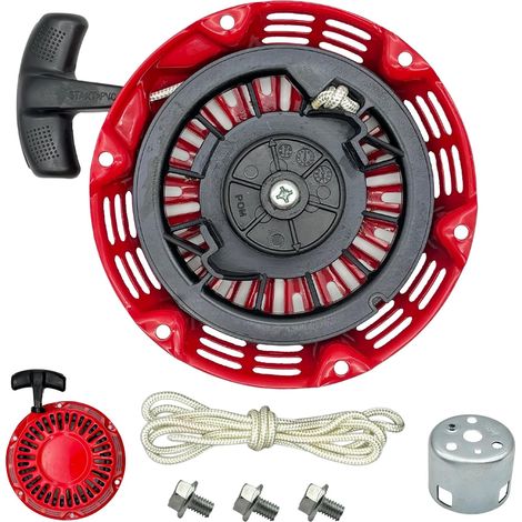 Câble de démarrage GX160 avec poulie de traction GX120 GX200 pour Rolair Blackmax et clone (1/5)
