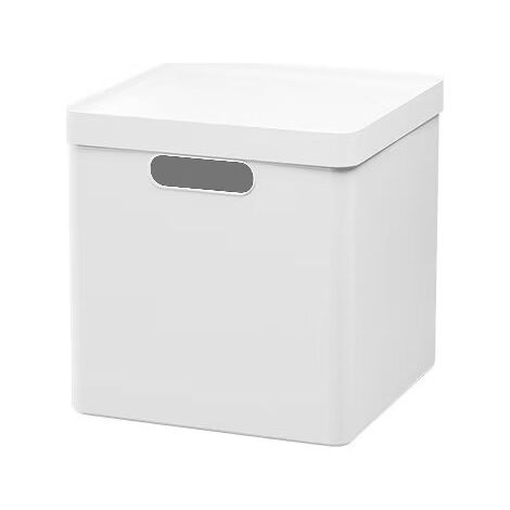 Boîte de rangement polyvalente avec couvercle, 28 x 28 x 28.5 cm (1/2)
