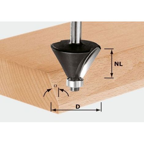Festool Fasefräser HW S8 D25,7/25,7/15° – 491132