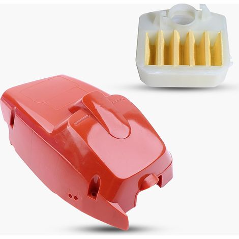 Kit de couvre-cylindre de carter moteur et filtre à air pour tronçonneuse Husqvarna 340 345 350 503910501 (1/5)