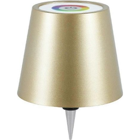 Lampe bouteille sans fil, modes RGB et abat-jour à intensité variable (3 couleurs), lampe bouteille rechargeable (1/5)