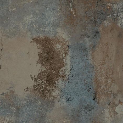 Grandeco Brandenburg Concrete Teal Paste The Wall Semi Vinyl Wallpaper (1/2)