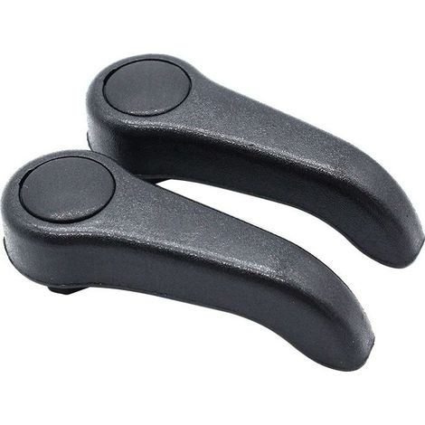 Linghhang – Poignées de réglage de siège avant noir – Compatibles Renault Clio II et Twingo I – Matériau ABS – Pièces neuves de haute qualité - 7701470827 (1/5)