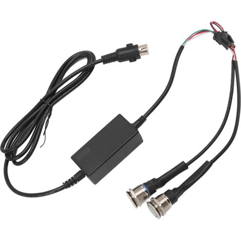 Commande de levage électrique à double bouton tactile pour fauteuil inclinable, tête droite, 5 broches, avec capteur tactile.