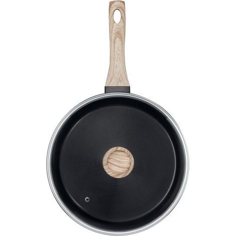 Bratpfanne mit Deckel - PYREX - Cook & Care - 28 cm - Antihaftbeschichtung - Induktion - Ohne PFAS (1/5)