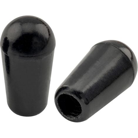 Metrische M3.5 Gitaar LP-tuimelschakelaarknop, tuimelschakelaarkap, geschikt voor 3-standen-schakelaar, nero (set van 2 stuks) (1/5)