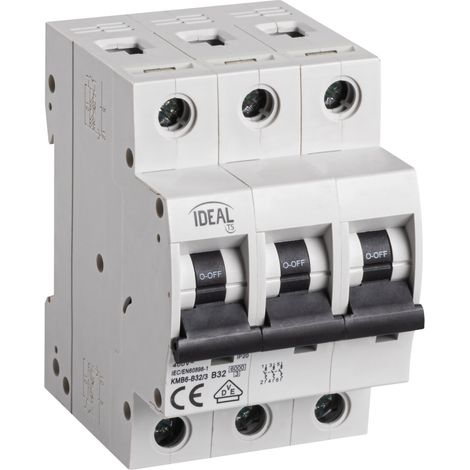 Interruttore automatico ideale KMB6 3P B32 (1/2)