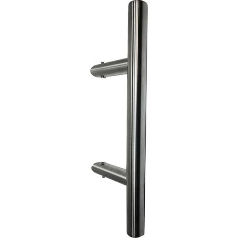 Poignée de porte battante avec supports en biais NT STG 522 - NORMBAU