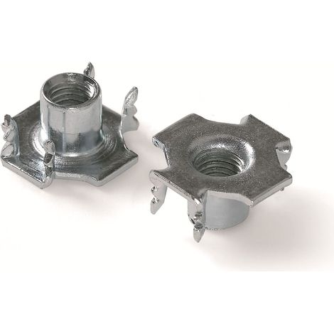 Boîte de: 100 Unités CONDITIONNEMENT Écrou 4 Pointes M- 5Mm (1/3)