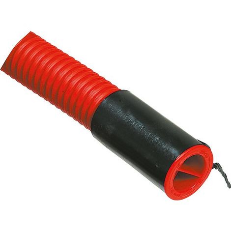 Electraline – Gaine électrique rouge EDF – Couronne 25 m – Diamètre 40 mm – Pour installations électriques en intérieur (1/3)